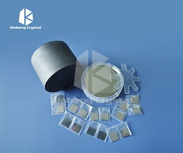 Tension élevée et basse gaufrette de semi-conducteur de la perte diélectrique PMN-PT Crystal Substrate simple